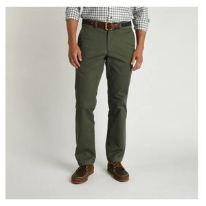 Duck Head Gold School chinos. Size 33/32 in thyme green.